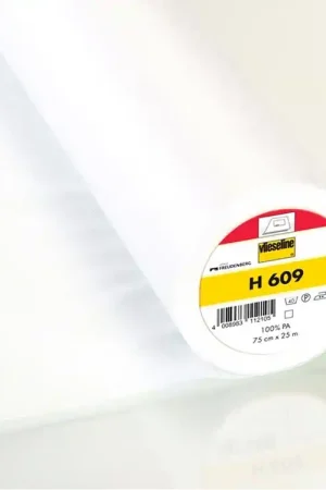Vlieseline H609 Stretch tussenvoering, wit Finale Uitverkoop