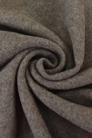 Voordeelprijs Walkloden taupe gemêleerd