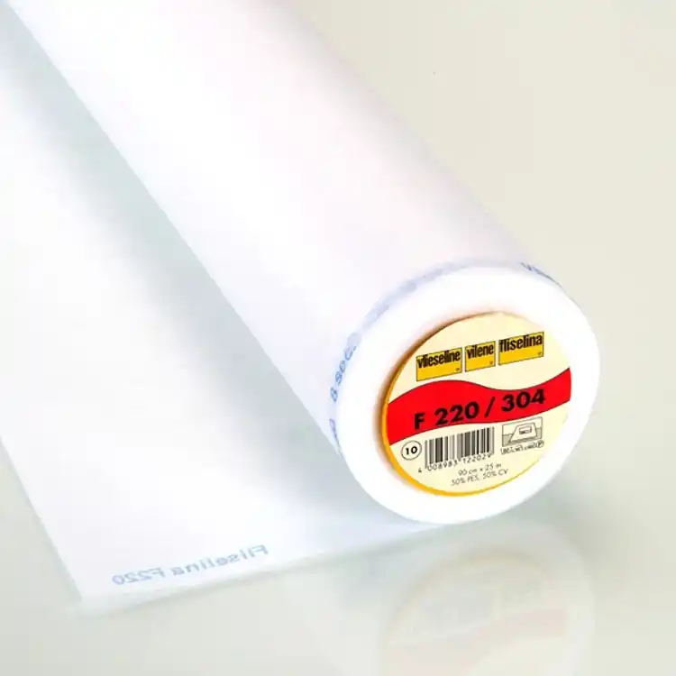 Vlieseline opstrijkbare tussenvoering F220, wit Uitverkoop