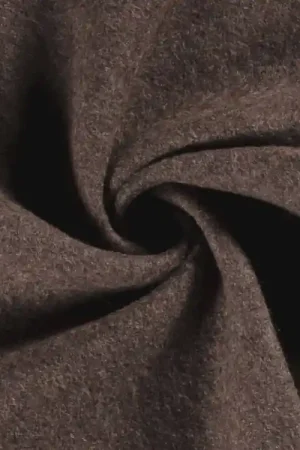 Walkloden bruin gemêleerd Flitsaanbieding