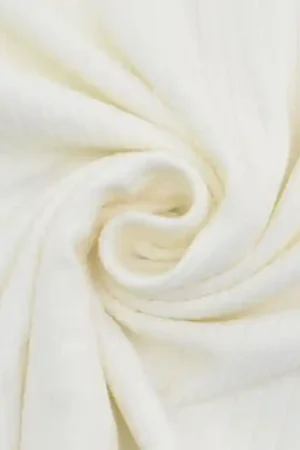 Aanbieding Ribjersey Emma, gebroken wit