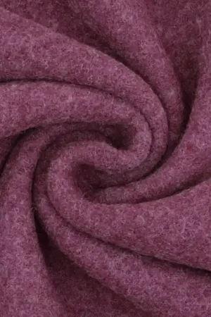 Walkloden gemêleerd, bessenkleurig Hete Deal