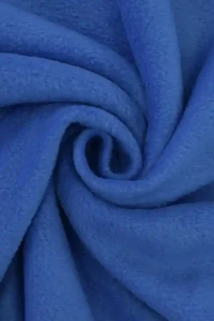 Fleece antipilling, koningsblauw Flitsaanbieding