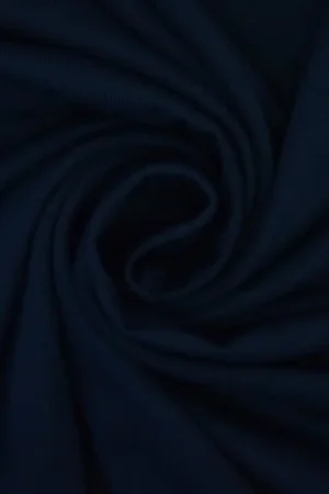 Viscose jersey marineblauw Weekendaanbieding