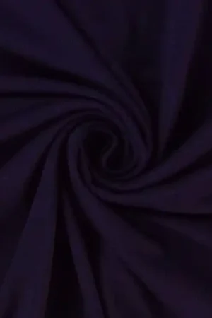 Viscose jersey auberginepaars Alleen Vandaag