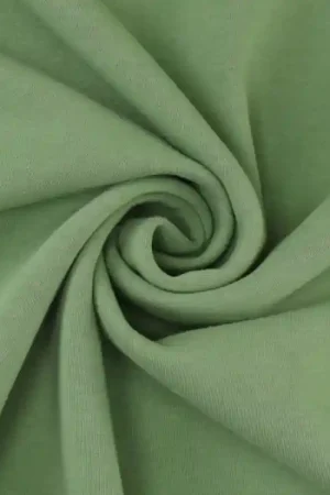 Wintersweat uni, middengroen Alleen Vandaag