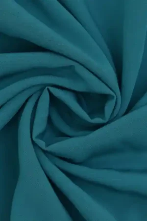 Viscose voile uni, petrol Flitsaanbieding
