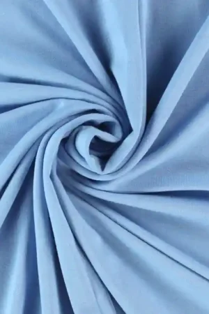 Viscose jersey hemelsblauw Speciale Aanbieding