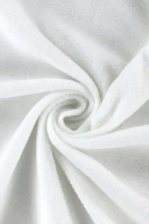 Aanbieding Fleece antipilling, wit