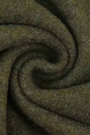 Walkloden gemêleerd, olijfgroen Bestseller