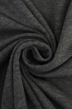 Voordeelprijs Katoenjersey uni, donkergrijs-gemêleerd