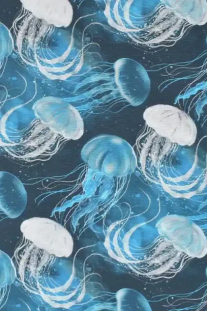 Voordeelprijs Decoratiestof Ottoman kwallen, marineblauw