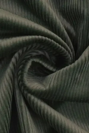 Aanbieding Stretch corduroy unikleurig, donkergroen