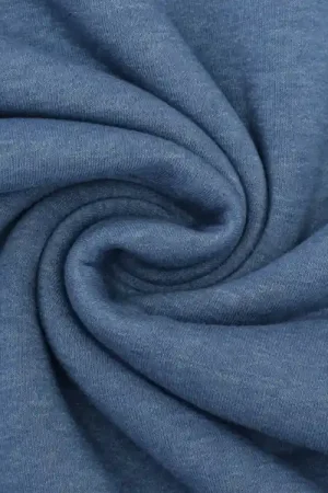 Wintersweat gemêleerd, helderblauw Hete Deal