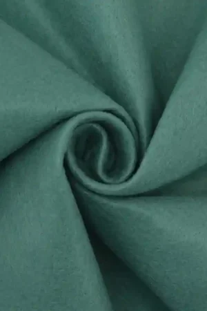 Vilt donkermintgroen Rechtstreeks Van De Fabrikant