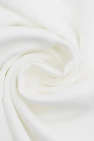 Viscose twill Maya, gebroken wit Weekendaanbieding