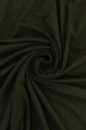 Viscose jersey kaki Uitverkoop