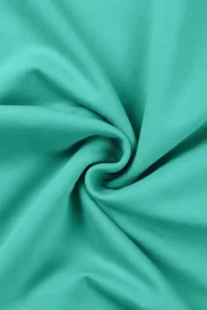 Voordeelprijs French Terry opgeruwd, aquablauw