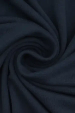Viscose jersey Vintage Modal Touch, donkerblauw Exclusieve Aanbieding