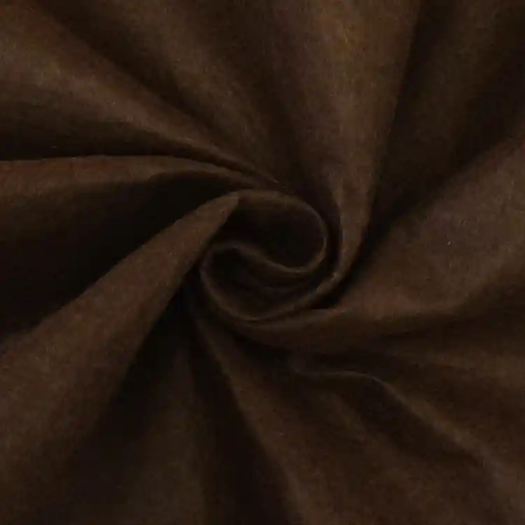 Vilt 1 mm, 90 cm breed, bruin Actieprijs