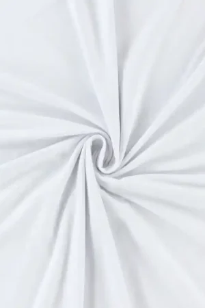 Viscose Jersey Uni wit Korting