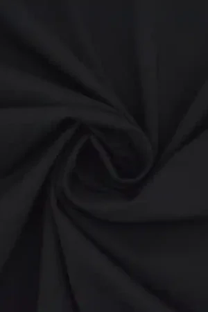 Voordeelprijs Cupro twill Pia, zwart