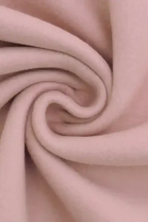 100% katoenen fleece stof, oudroze Seizoensaanbieding