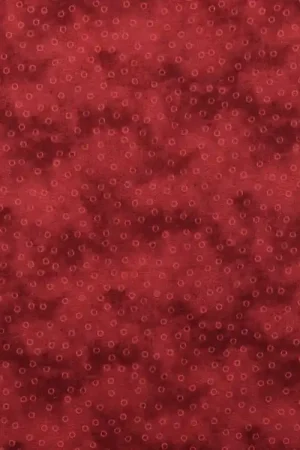 Weekendaanbieding Katoenen stof big dots, donkerrood