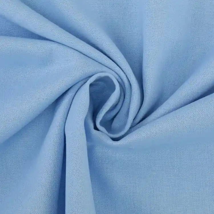 Viscose linnen mix uni, lichtblauw Hete Deal