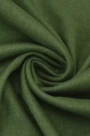 Viscose linnen mix uni, mosgroen Flitsaanbieding