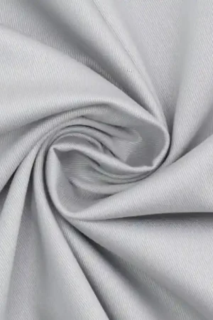 Aanbieding Keperkatoen, zilvergrijs