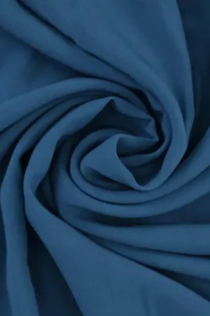 Viscose voile uni, inktblauw Voordeelprijs