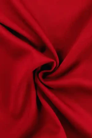 Viscose twill, rood Bestel Nu