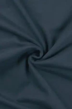 Voordeelprijs French Terry opgeruwd, nachtblauw