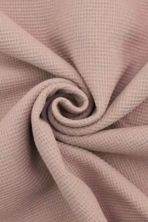 Wafeldoek mini, oudrosé Seizoensaanbieding