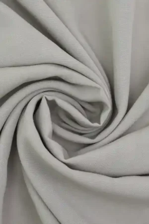 Viscose voile uni, lichtgrijs Shop Nu