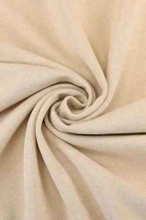 Voordeelprijs Glitter sweatstof crèmekleurig gemêleerd