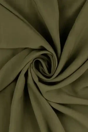 Viscose voile uni, olijfgroen Bestseller