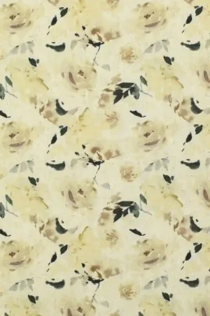 Viscose Linnen Rose Dream, geel Meest Verkocht