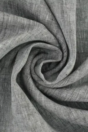 Actieprijs Linnen gemêleerd, zwart