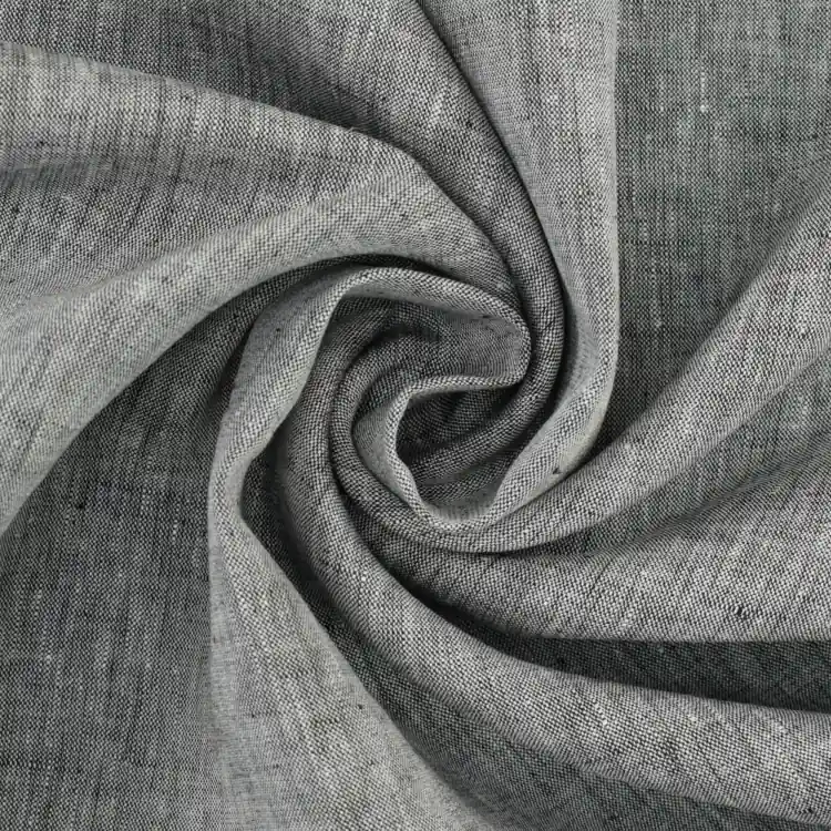 Actieprijs Linnen gemêleerd, zwart