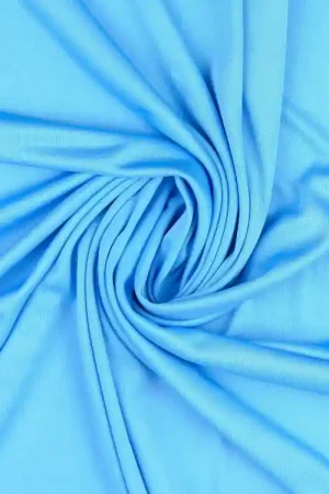 Aanbieding Polyesterjersey, turquoise