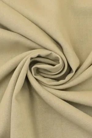Viscose linnen uni, beige Nieuw