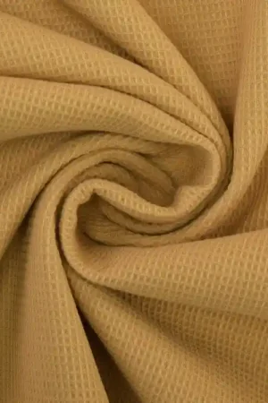 Wafeldoek mini, caramel Beperkt Aanbod