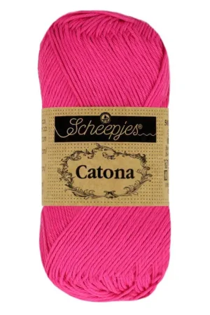 Voordeelprijs Scheepjes Catona 604 Neon Pink (25 gram)