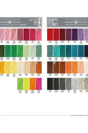 Direct Verzonden Staalkaart Durable Cosy Fine