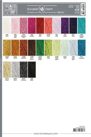 Staalkaart Durable Glam Koopje