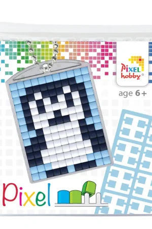 Pixelhobby Setje Medaillon Pinguïn Direct Verzonden