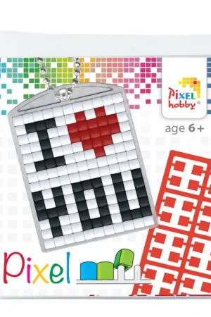 Lage Prijs Pixelhobby Setje Medaillon I LOVE YOU
