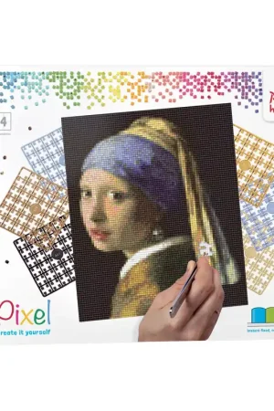 Laatste Kans Pixelhobby Meisje met de parel